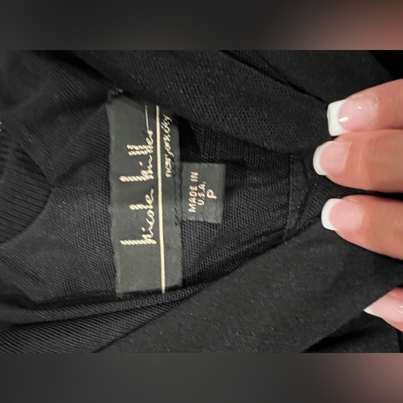 NICOLE MILLER BLACK DRESS SIZE 0 - Picture 3 of 5
